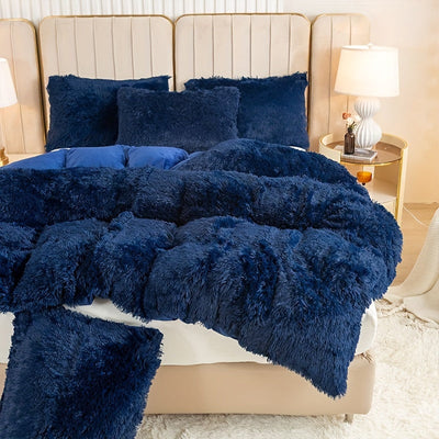 3-teiliges Multicolor Bettwäsche-Set – Weich, Warm, für Schlafzimmer & Gästezimmer