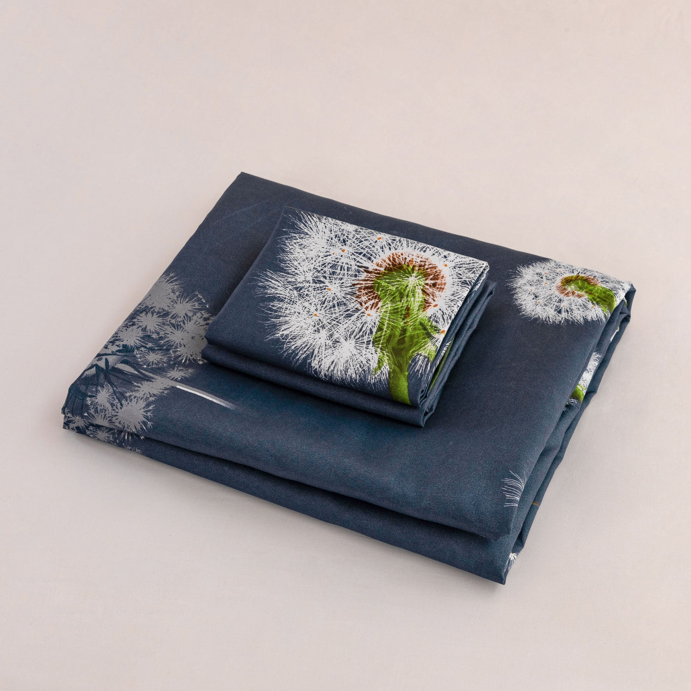 3-teiliges Blumen-Bettwäsche-Set – Atmungsaktiv, Maschinenwaschbar, Polyester