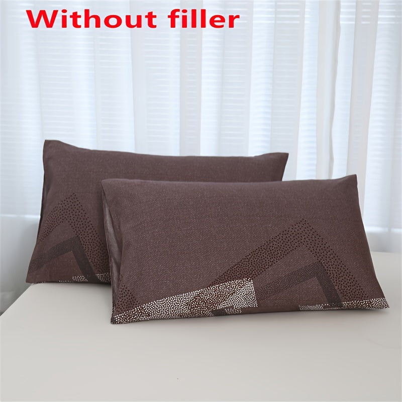 3-teiliges Bettwäsche-Set mit Pflanzenmuster – Hautfreundliches Polyester