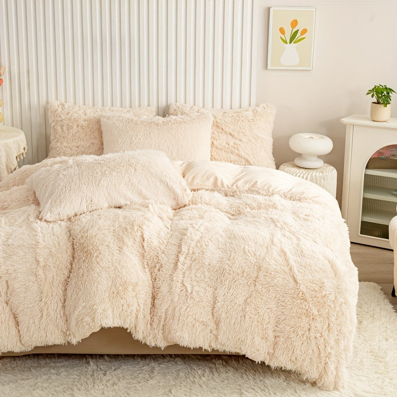 3-teiliges Multicolor Bettwäsche-Set – Weich, Warm, für Schlafzimmer & Gästezimmer