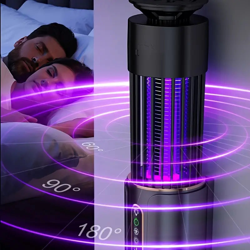 2-in-1 Usb Wiederaufladbare Mückenkillerlampe – Vielseitig