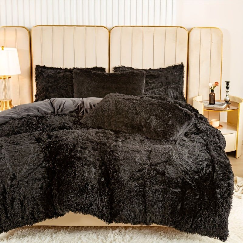 3-teiliges Multicolor Bettwäsche-Set – Weich, Warm, für Schlafzimmer & Gästezimmer