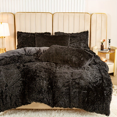 3-teiliges Multicolor Bettwäsche-Set – Weich, Warm, für Schlafzimmer & Gästezimmer