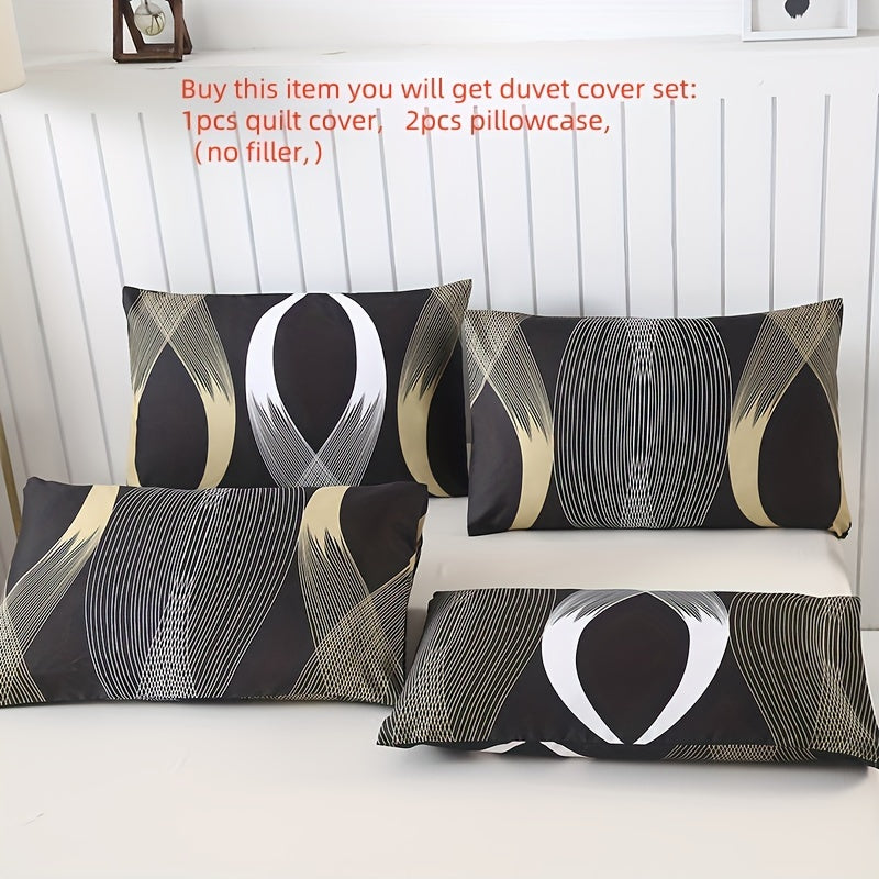 Weiches Fleece-Bettwäsche-Set – 3-teilig, hautfreundlich, floral