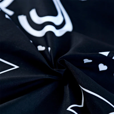 3-teiliges Gestreiftes Bettbezug-Set – Weiches Polyester, Atmungsaktiv