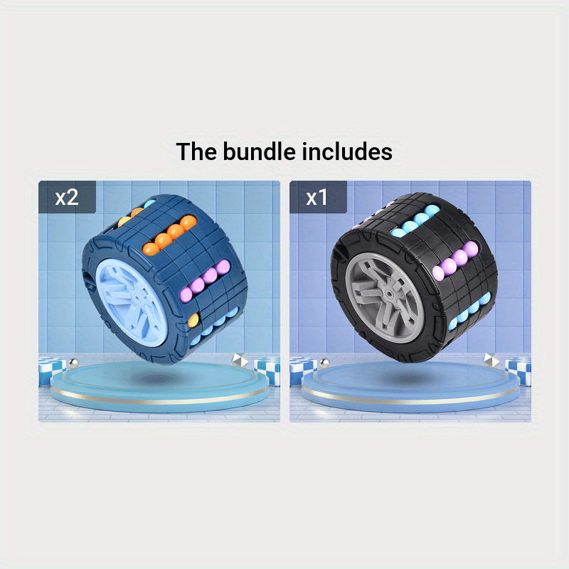 3D Magisches Zylinder-Spielzeug – Schiebe-Puzzle & Stressabbau