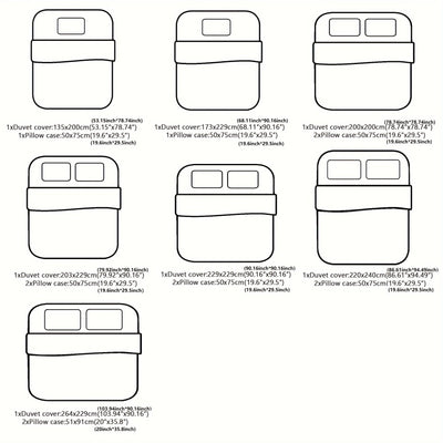 3D Blumenmuster Bettwäsche Set – Ultraweich, Reißverschluss, 1 Bettbezug
