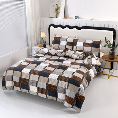 3-teiliges Fleece-Bettwäsche-Set – Weich, Atmungsaktiv & Bequem für Schlafzimmer