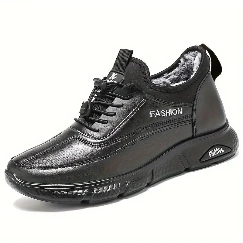 Aaron Winterschuhe | Plüschgefütterte Wanderschuhe für Männer