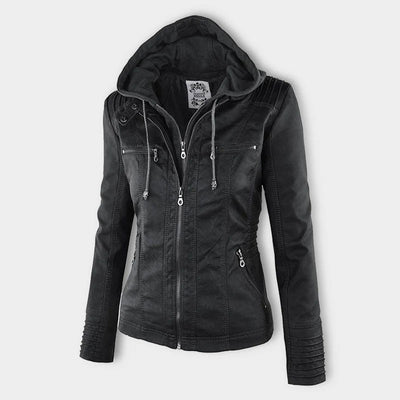 Wetterfester Damen jacke mit Kapuze