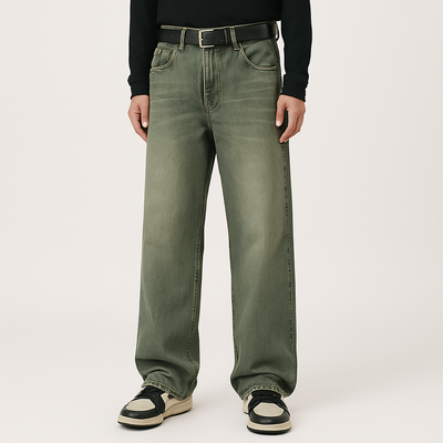 4Legend – Herren Flare Jeans – Lässiger Streetstyle, Taschen, reifer Look