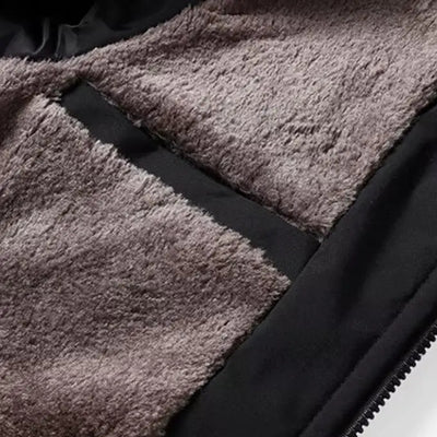 Winddichte Outdoor-Softshelljacke für Herren