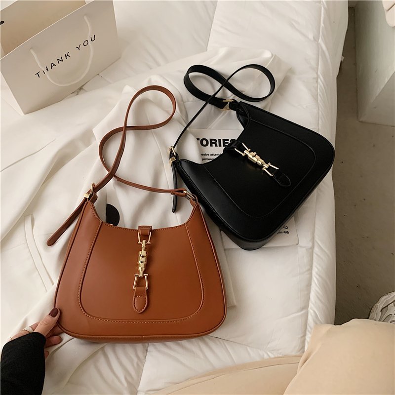 Vintage Schultertasche Damen – Vegan Leder & Retro Look