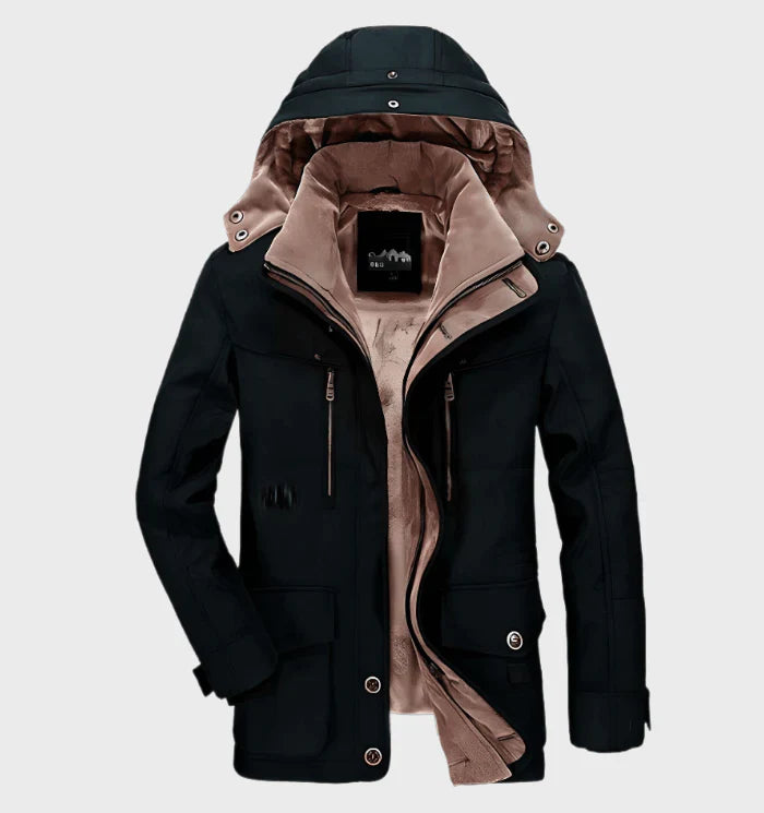Winterjacke mit Kapuze für Herren