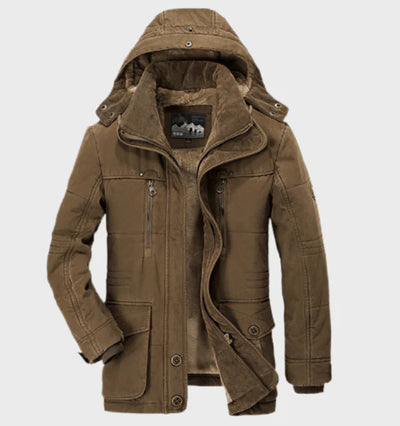 Winterjacke mit Kapuze für Herren