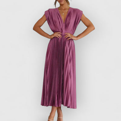 Vivica | Luxuriöses Samt-Maxikleid