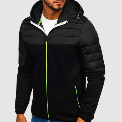 William - Langärmlige Kapuzenjacke mit Reißverschluss für Herren