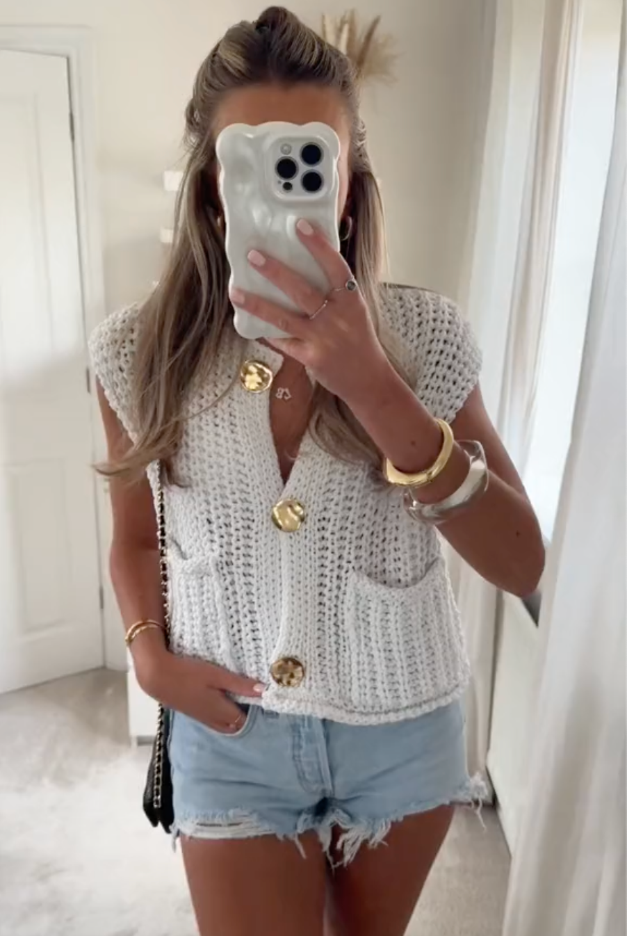 Zoe | Weste im Strickstil für gemütliche Looks