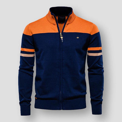 Zip-Up Cardigan für Herren