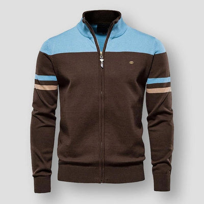 Zip-Up Cardigan für Herren