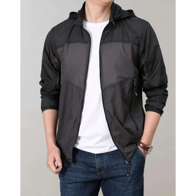 Zweifarbige Jacke für Herren