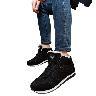 Winterschuhe Herren | Schnürstiefel Knöchelhoch