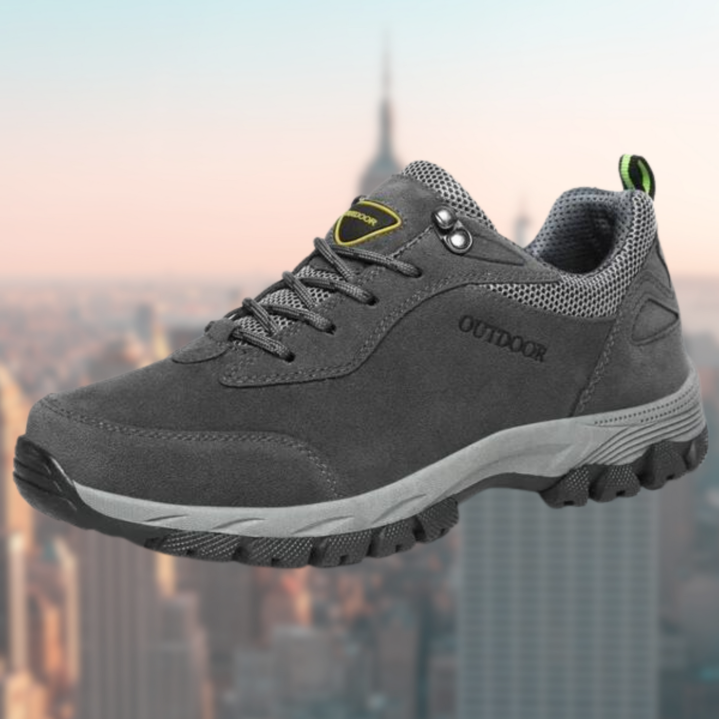 Wanderschuhe | Anti-Rutsch | Schnürschuhe | Orthopädische Schuhe | Herrenschuhe