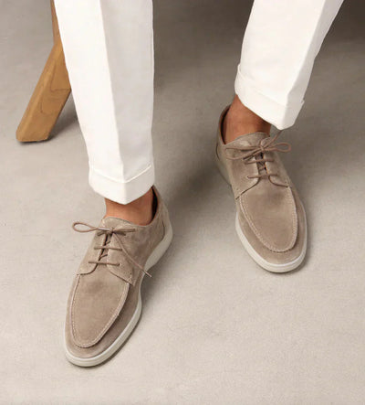 Wildleder-Loafers | Schnürschuhe | Wildlederschuhe | Anzugschuhe | Herren-Wildleder-Slipper