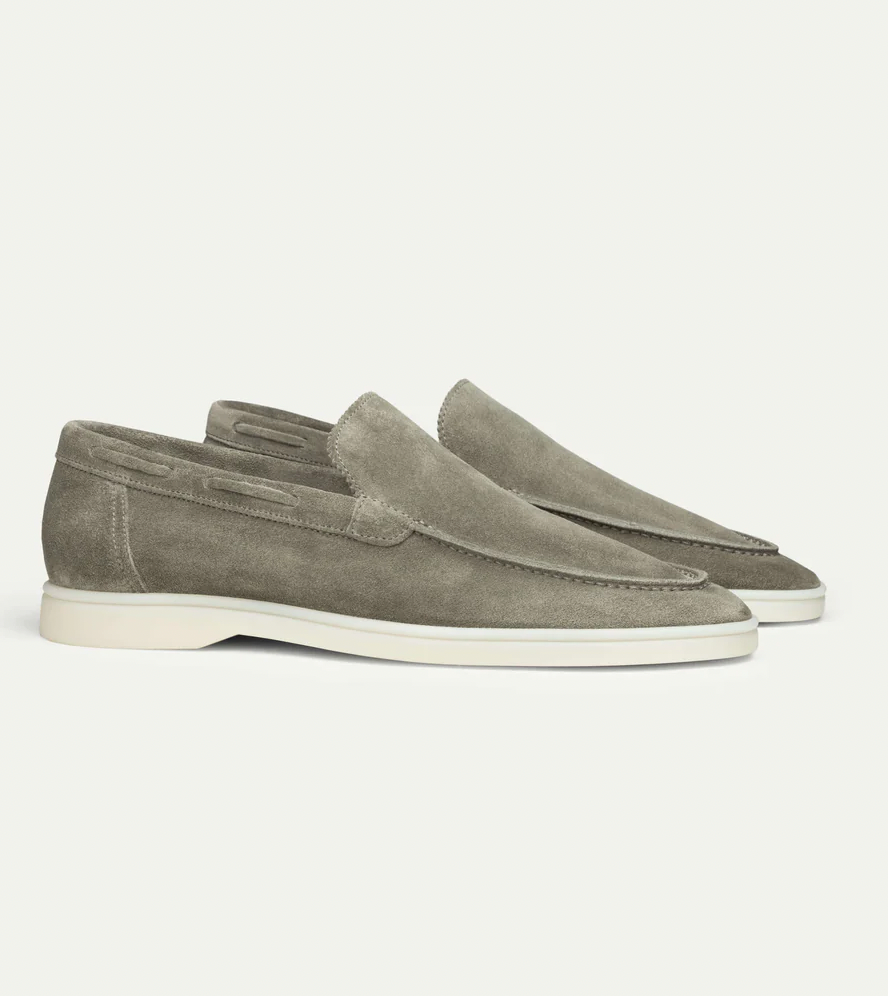 Wildleder Loafers - Stylish - Slip-On - Leder Loafers - Herrenschuhe