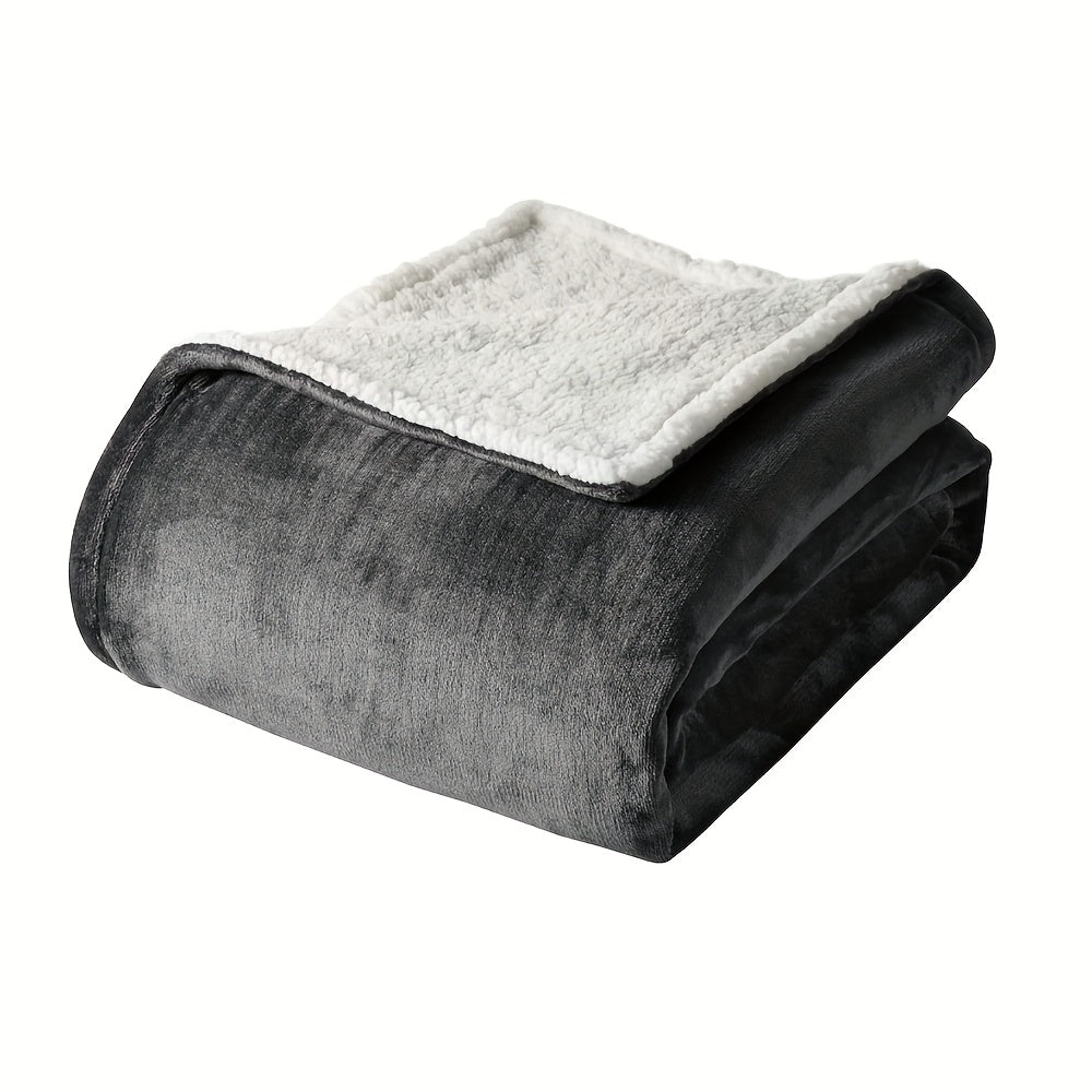 Zweifarbige Mikrofaser-Steppdecke – Weich, Warm & Hautfreundlich