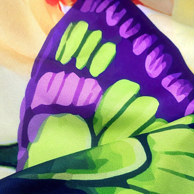 3-teiliges Bettwäsche-Set – Weicher Bettbezug mit Schmetterlings-Druck, Gebürstet