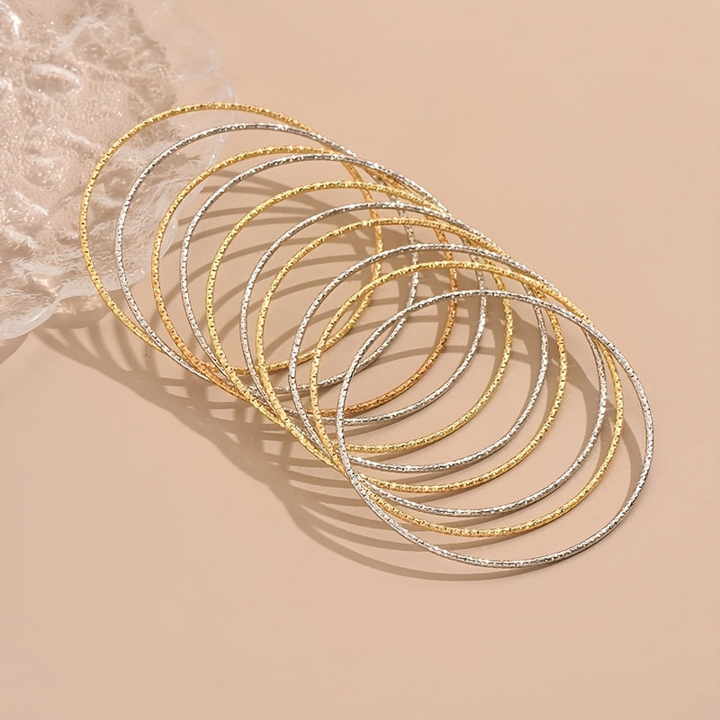 10-teiliges Elegantes Mehrlagiges Armband-Set für Frauen