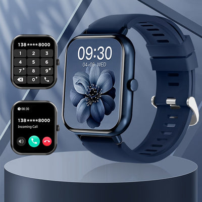 Wasserdichte Smartwatch mit vollständigem Berührungsbildschirm, Sportmodi