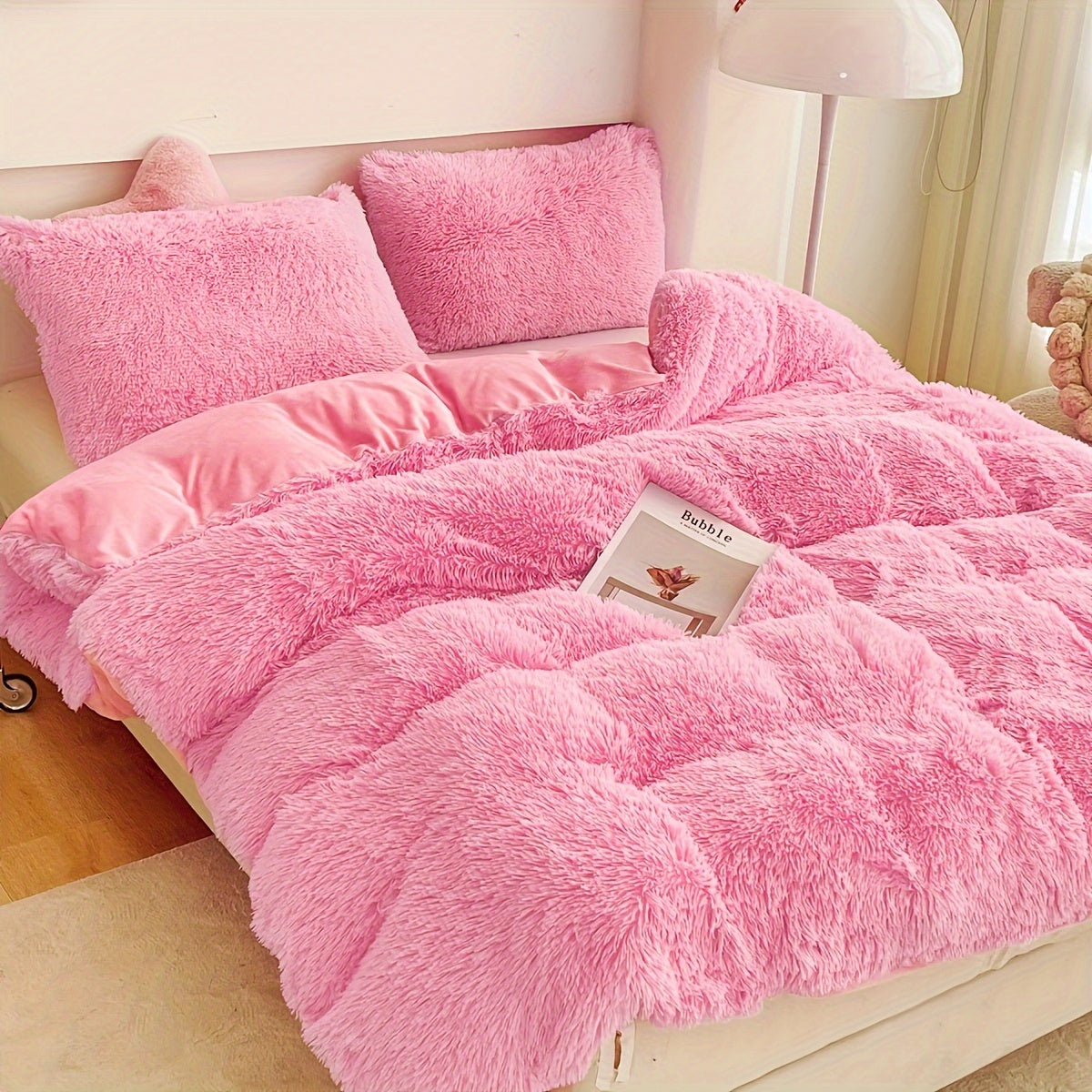 3-teiliges Weltraum-Bettwäsche Set – Weiche Polyester, Atmungsaktiv, Maschinenwaschbar