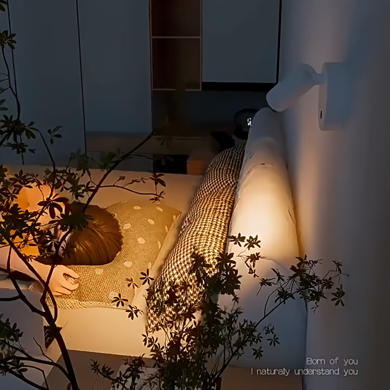 Wiederaufladbare kabellose LED-Wandleuchte