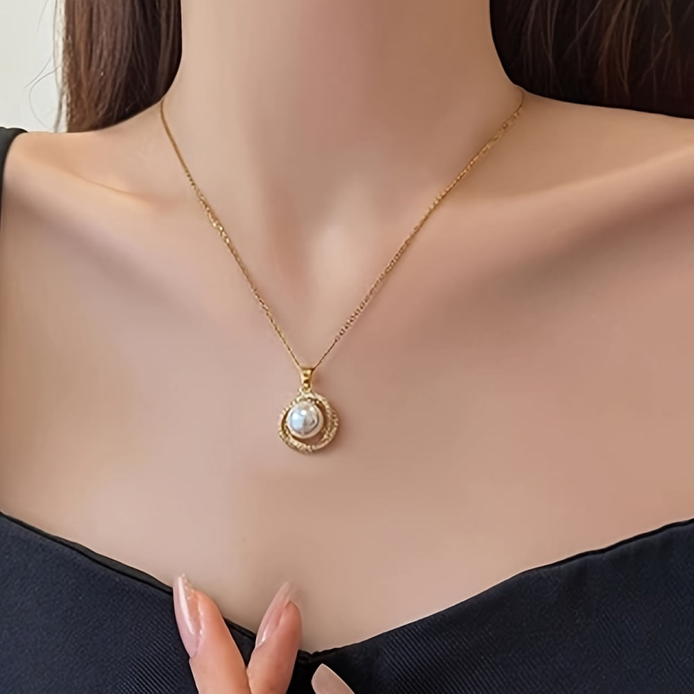 4tlg. Luxus-Perlenschmuck-Set für Damen