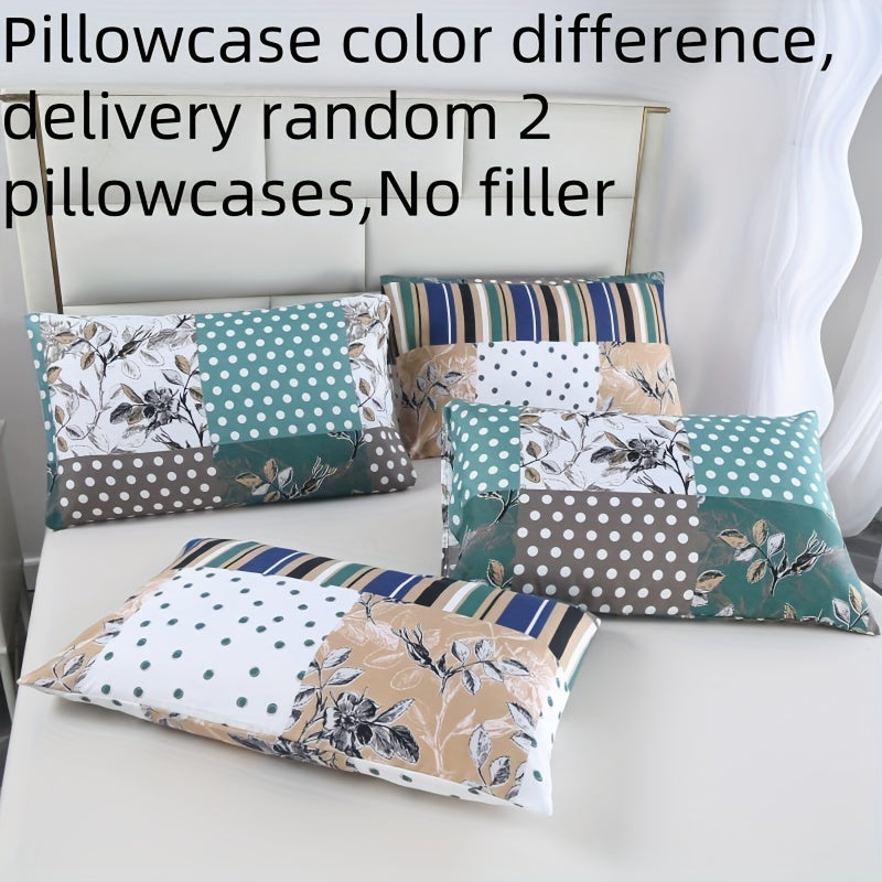 3-teiliges Fleece Bettbezug Set – Hautfreundlich, Pflanzenblumen Design