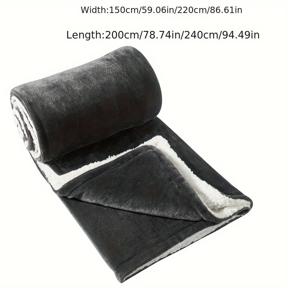 Zweifarbige Mikrofaser-Steppdecke – Weich, Warm & Hautfreundlich