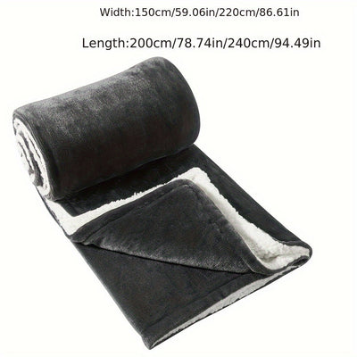 Zweifarbige Mikrofaser-Steppdecke – Weich, Warm & Hautfreundlich