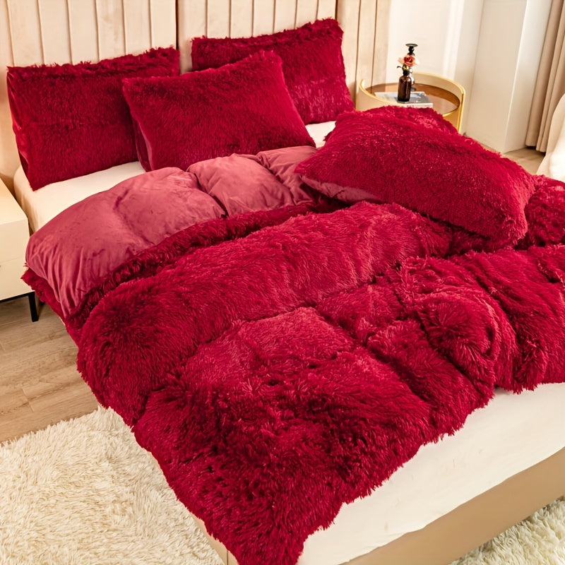 3-teiliges Multicolor Bettwäsche-Set – Weich, Warm, für Schlafzimmer & Gästezimmer