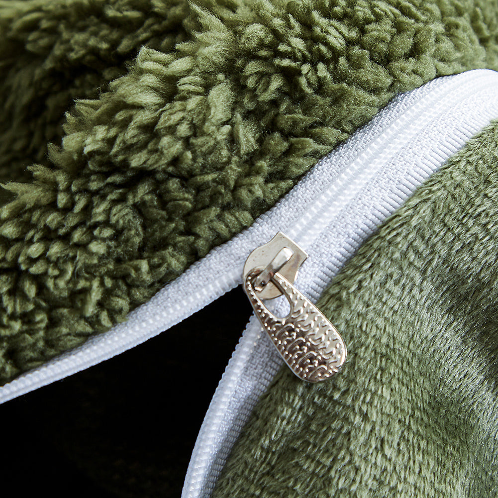 Wendebettwäsche Plüsch – Flauschig, Warm, Geometrisches Design