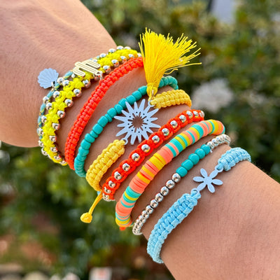 9-teiliges Boho-Armband-Set für Frauen – Verstellbar, Geflochten, Perfekt für Strand