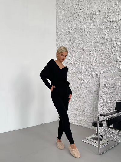 Zita | Bluse mit Off-Shoulder und Überjacke