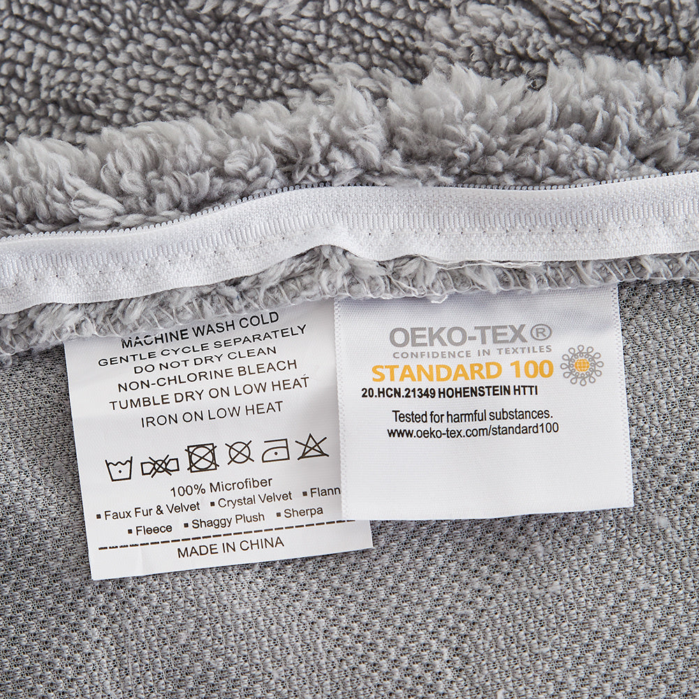 Wendebettwäsche Plüsch – Flauschig, Warm, Geometrisches Design