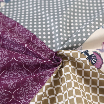 3-teiliges Fleece Bettbezug Set – Weich, Druck Design, Kissenbezüge