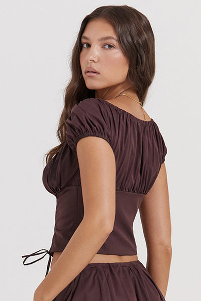 Zweiteiler Damen – Baumwolle – Boho Chic Stil – Sommer-Outfit