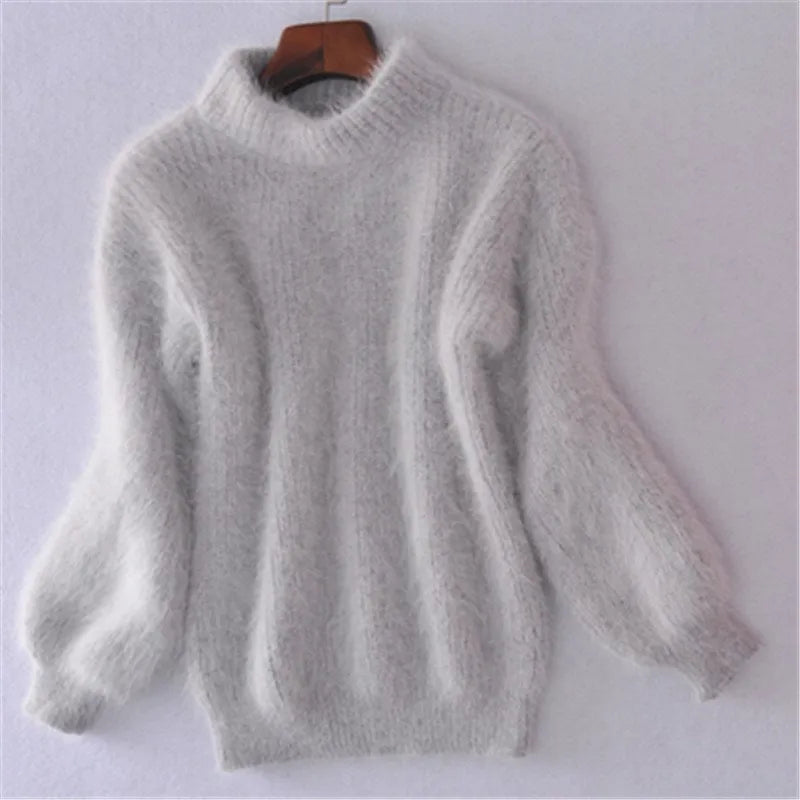 Weicher Strickpullover für Damen
