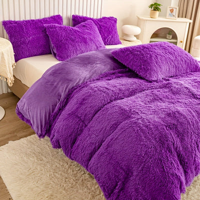 3-teiliges Multicolor Bettwäsche-Set – Weich, Warm, für Schlafzimmer & Gästezimmer