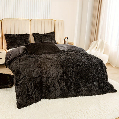 3-teiliges Multicolor Bettwäsche-Set – Weich, Warm, für Schlafzimmer & Gästezimmer