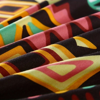 3-teiliges Boho-Bettwäsche-Set – Weich, Atmungsaktiv, Ohne Füllung